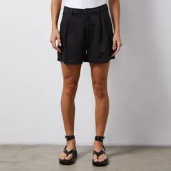 MONROW Soft Twill Cargo Short FADEDBLACK Store